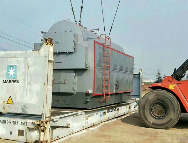 六噸生物質(zhì)蒸汽鍋爐安全抵達(dá)港口六噸生物質(zhì)蒸汽鍋爐安全抵達(dá)港口